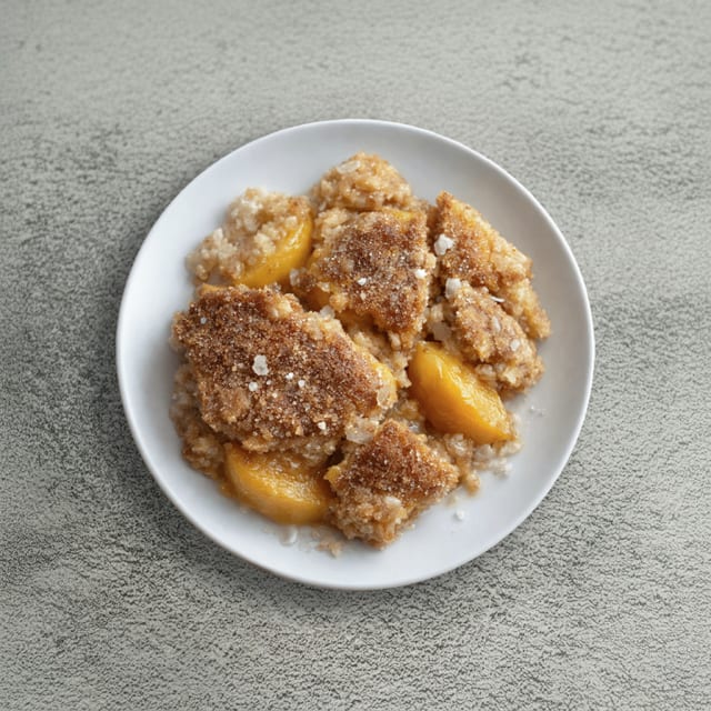 Peach Cobbler.