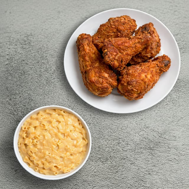 6-Piece Wings w/ One Side.