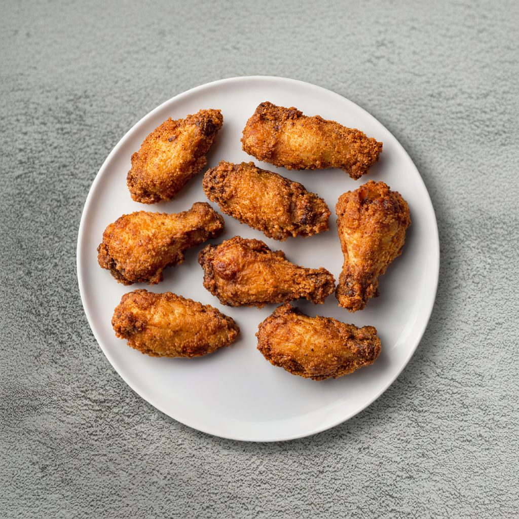 8 Piece Wings Only.